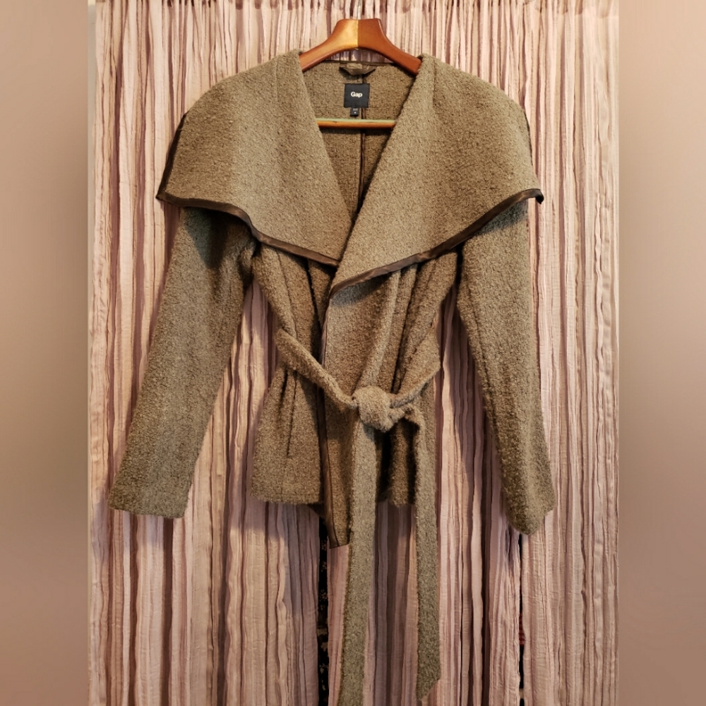 Gap wool/cotton blend jacket